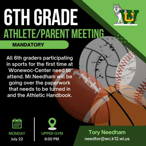 6th grade athletic meeting
